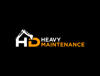 HD Heavy Maintenance logo design by zizze23
