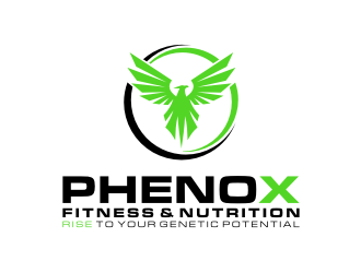 PhenoX Fitness & Nutrition logo design by nurul_rizkon