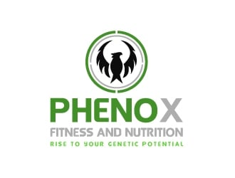 PhenoX Fitness & Nutrition logo design by aryamaity