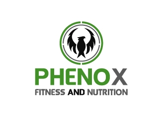 PhenoX Fitness & Nutrition logo design by aryamaity