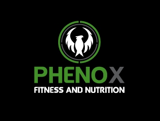 PhenoX Fitness & Nutrition logo design by aryamaity