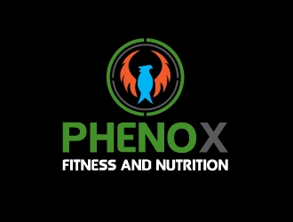 PhenoX Fitness & Nutrition logo design by aryamaity