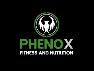 PhenoX Fitness & Nutrition logo design by aryamaity