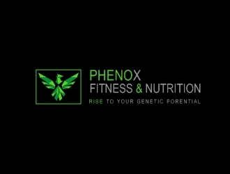 PhenoX Fitness & Nutrition logo design by ManishKoli