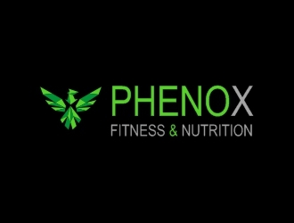 PhenoX Fitness & Nutrition logo design by ManishKoli