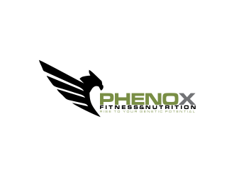 PhenoX Fitness & Nutrition logo design by oke2angconcept