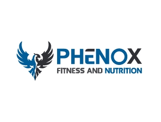 PhenoX Fitness & Nutrition logo design by aryamaity