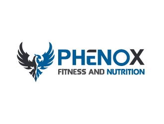 PhenoX Fitness & Nutrition logo design by aryamaity