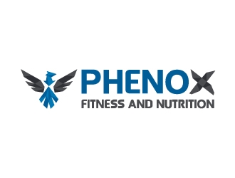 PhenoX Fitness & Nutrition logo design by aryamaity