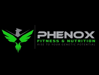 PhenoX Fitness & Nutrition logo design by art-design