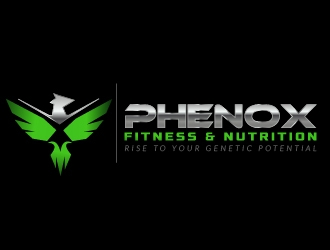 PhenoX Fitness & Nutrition logo design by art-design