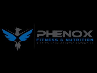 PhenoX Fitness & Nutrition logo design by art-design