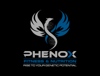 PhenoX Fitness & Nutrition logo design by torresace