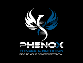 PhenoX Fitness & Nutrition logo design by torresace