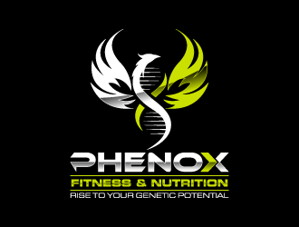 PhenoX Fitness & Nutrition logo design by torresace