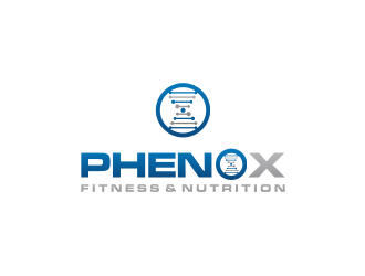 PhenoX Fitness & Nutrition logo design by mbamboex