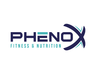 PhenoX Fitness & Nutrition logo design by akilis13