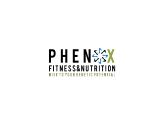 PhenoX Fitness & Nutrition logo design by oke2angconcept