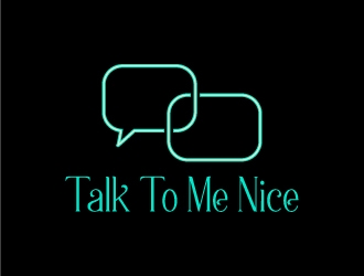 Talk To Me Nice logo design by twomindz