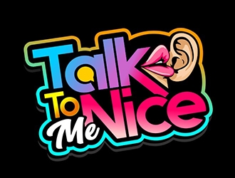 Talk To Me Nice logo design by veron