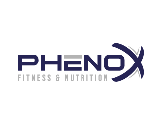 PhenoX Fitness & Nutrition logo design by akilis13