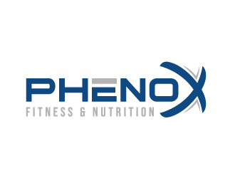 PhenoX Fitness & Nutrition logo design by akilis13