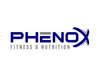 PhenoX Fitness & Nutrition logo design by akilis13