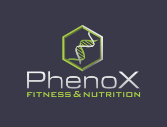 PhenoX Fitness & Nutrition logo design by YONK