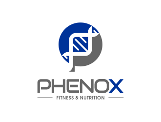 PhenoX Fitness & Nutrition logo design by yunda