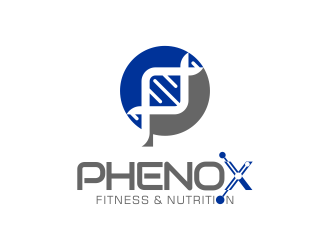 PhenoX Fitness & Nutrition logo design by yunda