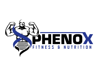 PhenoX Fitness & Nutrition logo design by THOR_