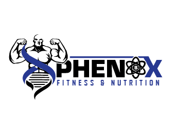 PhenoX Fitness & Nutrition logo design by THOR_