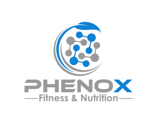 PhenoX Fitness & Nutrition logo design by serprimero