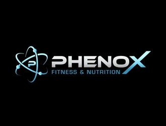 PhenoX Fitness & Nutrition logo design by LogoInvent