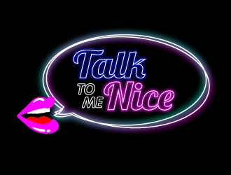 Talk To Me Nice logo design by jaize