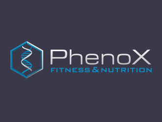 PhenoX Fitness & Nutrition logo design by YONK