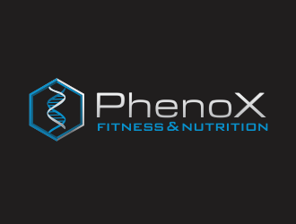 PhenoX Fitness & Nutrition logo design by YONK