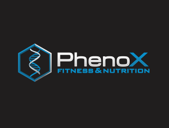 PhenoX Fitness & Nutrition logo design by YONK