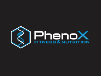 PhenoX Fitness & Nutrition logo design by YONK