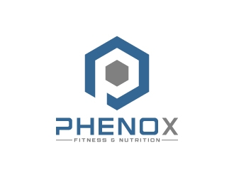 PhenoX Fitness & Nutrition logo design by pambudi