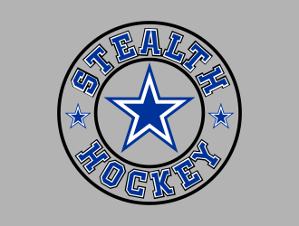 Stealth Hockey logo design by beejo