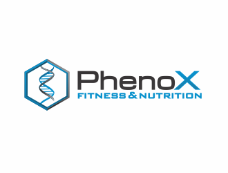 PhenoX Fitness & Nutrition logo design by YONK