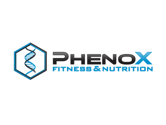 PhenoX Fitness & Nutrition logo design by YONK