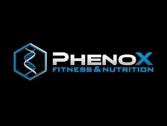 PhenoX Fitness & Nutrition logo design by YONK