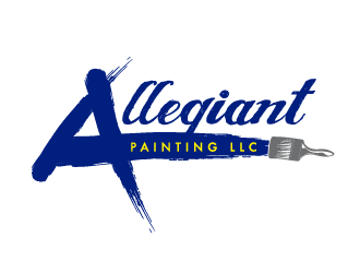 Allegiant Painting LLC logo design by PRN123