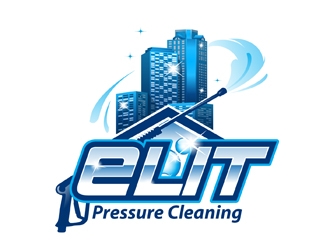 Elite Pressure Cleaning logo design by DreamLogoDesign