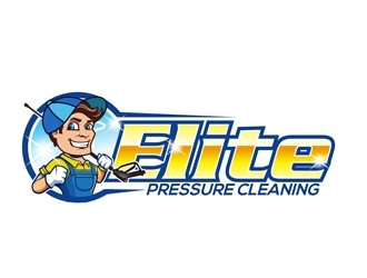 Elite Pressure Cleaning logo design by DreamLogoDesign