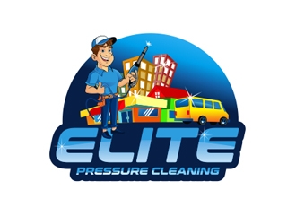 Elite Pressure Cleaning logo design by rahmatillah11