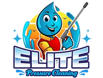 Elite Pressure Cleaning logo design by Suvendu