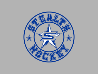 Stealth Hockey logo design by beejo